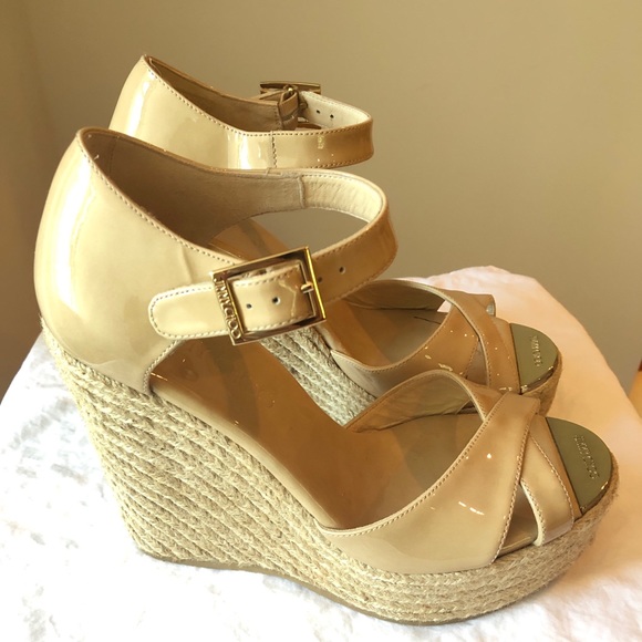 Jimmy Choo ‘Pallis’ Wedge Sandal size 37 - Picture 3 of 7